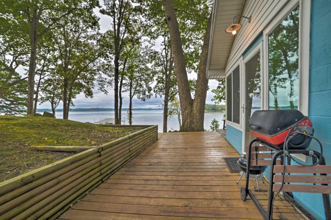 Kentucky Lake Cabin With Private Dock And Fire Pit New Concord Exterior foto